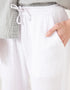 MUSLIN DRAWSTRING TROUSER